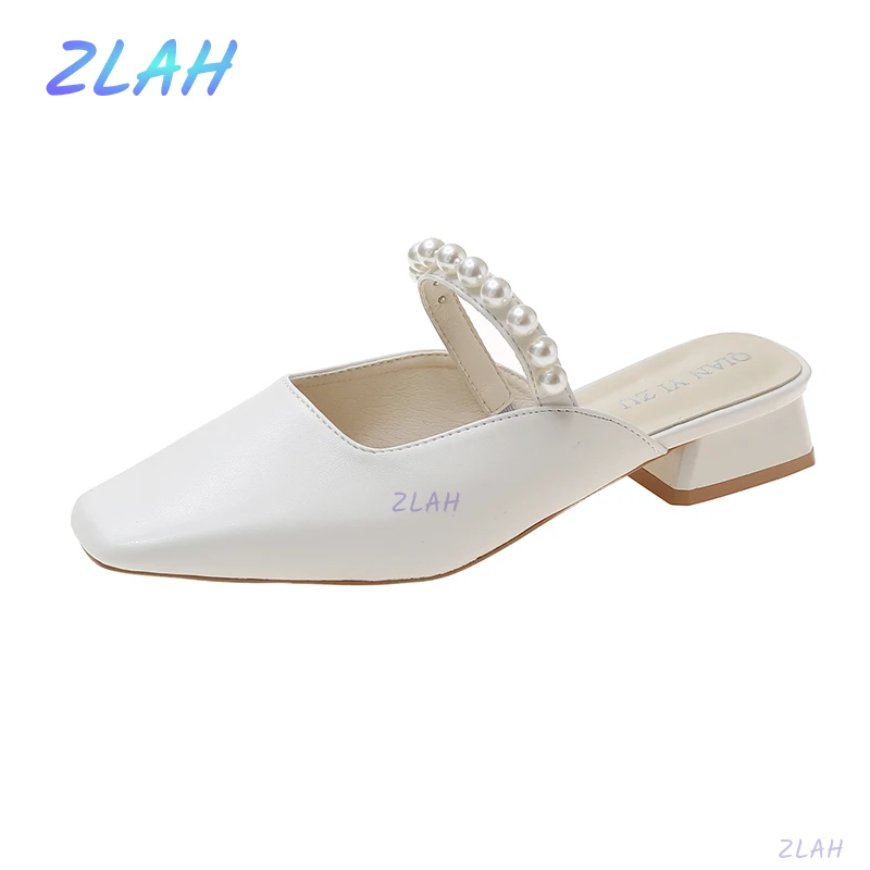 Summer New Slippers Zlah Ladies Beaded Low Heels Muller Shoes Baotou Women Slippers Women Shoes Women's Slippers
Summer New Slippers Zlah Ladies Beaded Low Heels Muller Shoes Baotou Women Slippers Women Shoes Women's Slippers