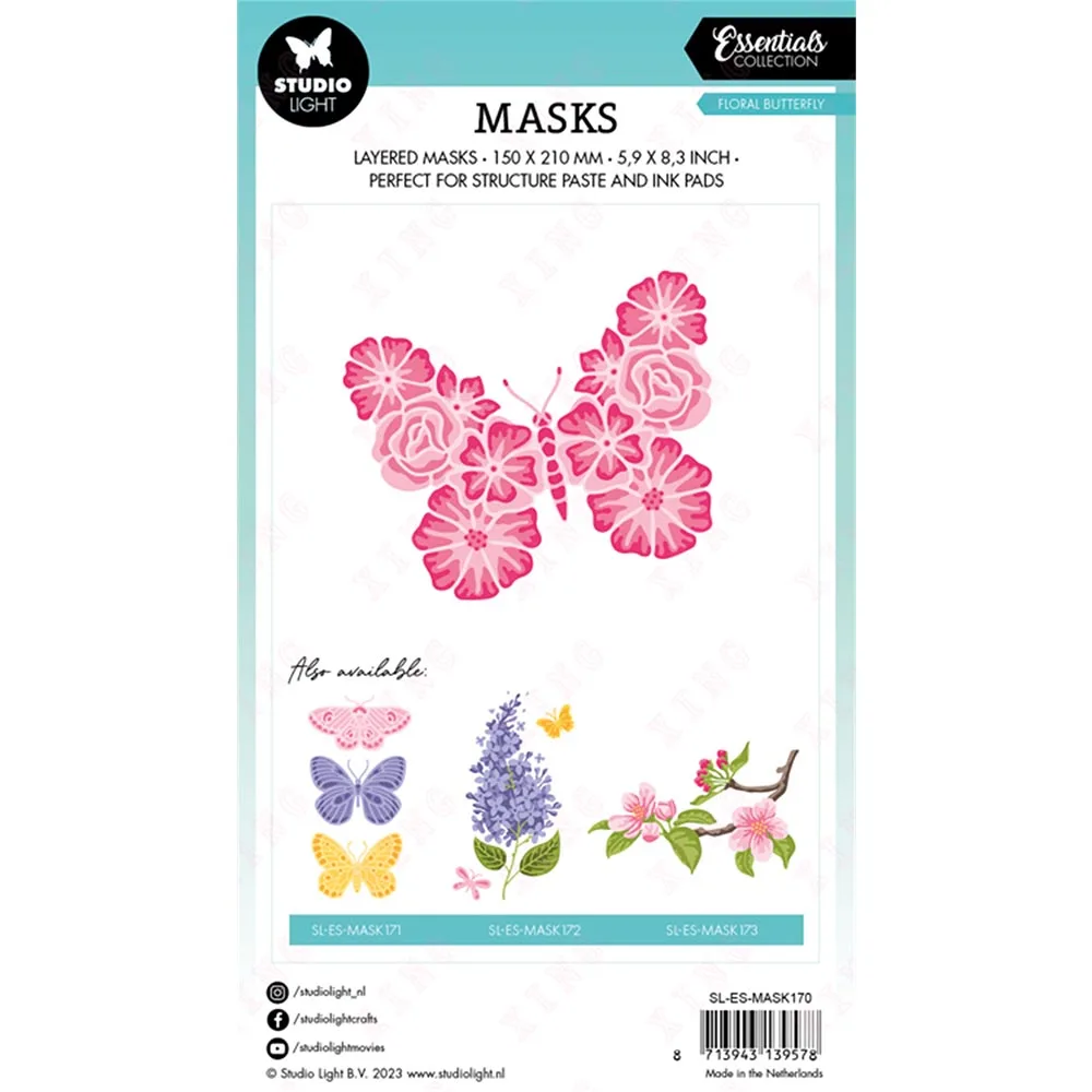 New Diy Layering Stencil Painting Scrapbook Coloring Embossing Decorative Cut Die 2023 Handmade Craft Card Floral Butterfly Mold
New Diy Layering Stencil Painting Scrapbook Coloring Embossing Decorative Cut Die 2023 Handmade Craft Card Floral Butterfly Mold