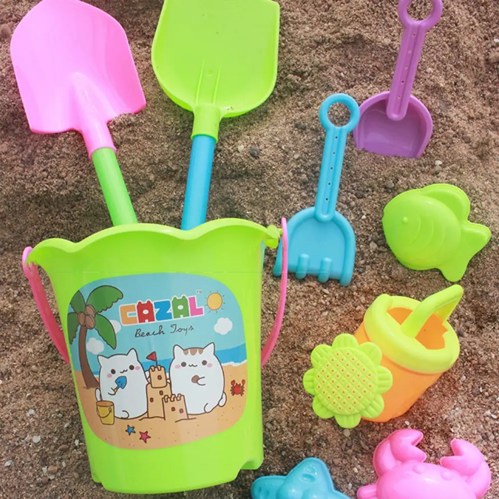 1 Set Multifunctional Sand Toys Safe Baby Toys Hand-eye Coordination Sand Toys with Bucket Attract Attention
1 Set Multifunctional Sand Toys Safe Baby Toys Hand-eye Coordination Sand Toys with Bucket Attract Attention