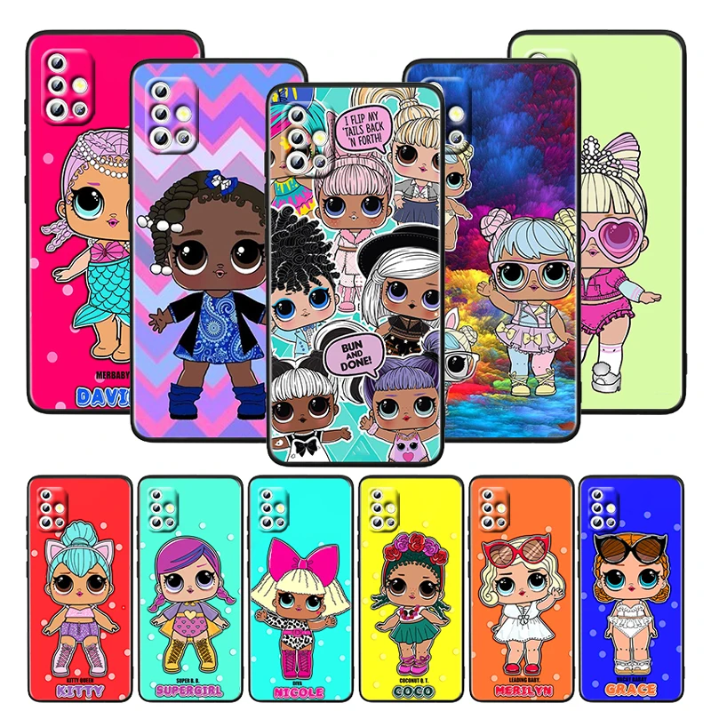 L.O.L. SURPRISE Doll Love For Samsung Galaxy A52S A72 A71 A52 A51 A12 A32 A21S 4G 5G Funda Soft TPU Black Phone Case Capa Coque
L.O.L. SURPRISE Doll Love For Samsung Galaxy A52S A72 A71 A52 A51 A12 A32 A21S 4G 5G Funda Soft TPU Black Phone Case Capa Coque