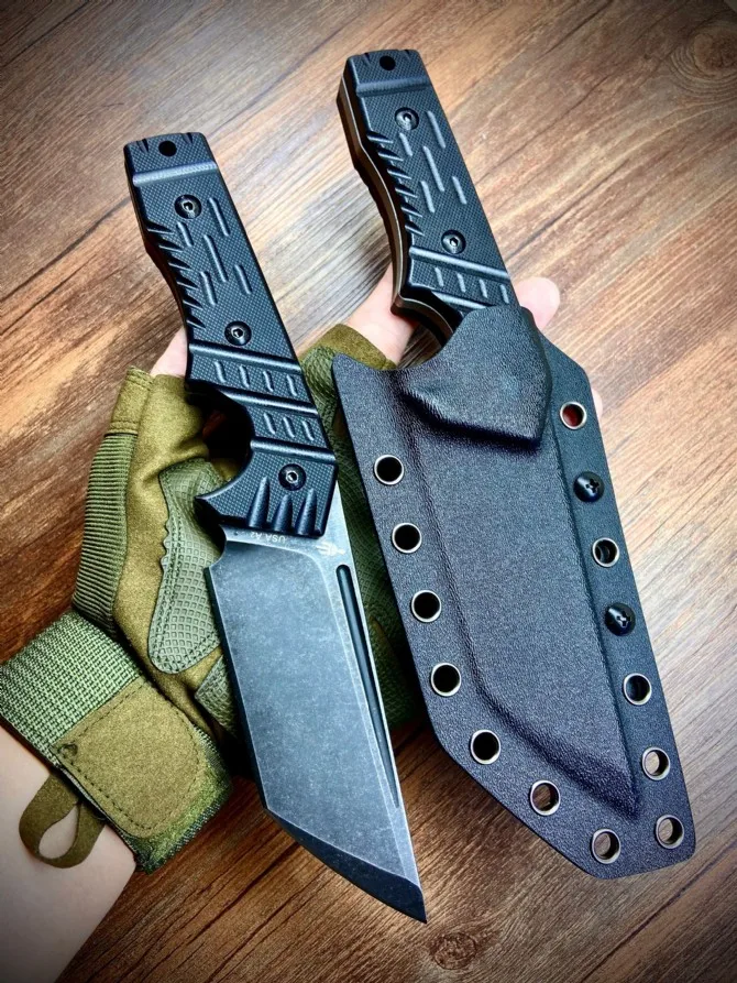 Miller Bros.BIsdes T Fruit Knife A2 Steel Blade 59-60HRC Hardness G10 Handle Outdoor Camping Self Defense Knife with Sheath
Miller Bros.BIsdes T Fruit Knife A2 Steel Blade 59-60HRC Hardness G10 Handle Outdoor Camping Self Defense Knife with Sheath