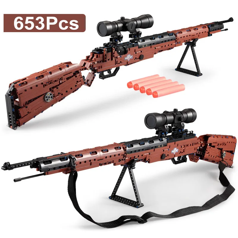 AWM Military Sniper Gun Rifle Building Blocks AWM Desert Eagle Pistol Automatic Rifle Gun Model Bricks For Boys Toys Gifts
AWM Military Sniper Gun Rifle Building Blocks AWM Desert Eagle Pistol Automatic Rifle Gun Model Bricks For Boys Toys Gifts