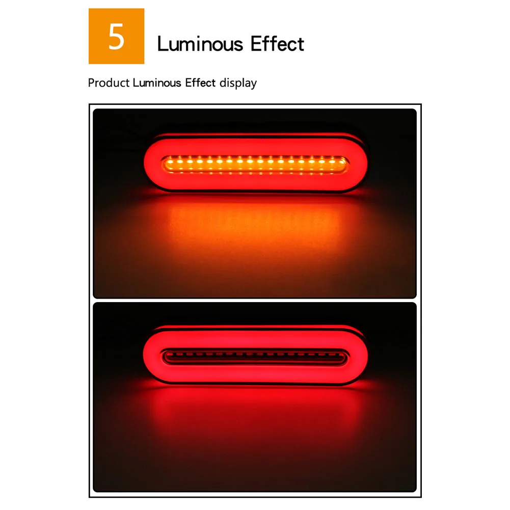 LED Trailer Truck Brake Light Tail Brake Stop Light Flowing Turn Signal Lamp Truck High Mount Stop Warning Light 24V 12V
LED Trailer Truck Brake Light Tail Brake Stop Light Flowing Turn Signal Lamp Truck High Mount Stop Warning Light 24V 12V