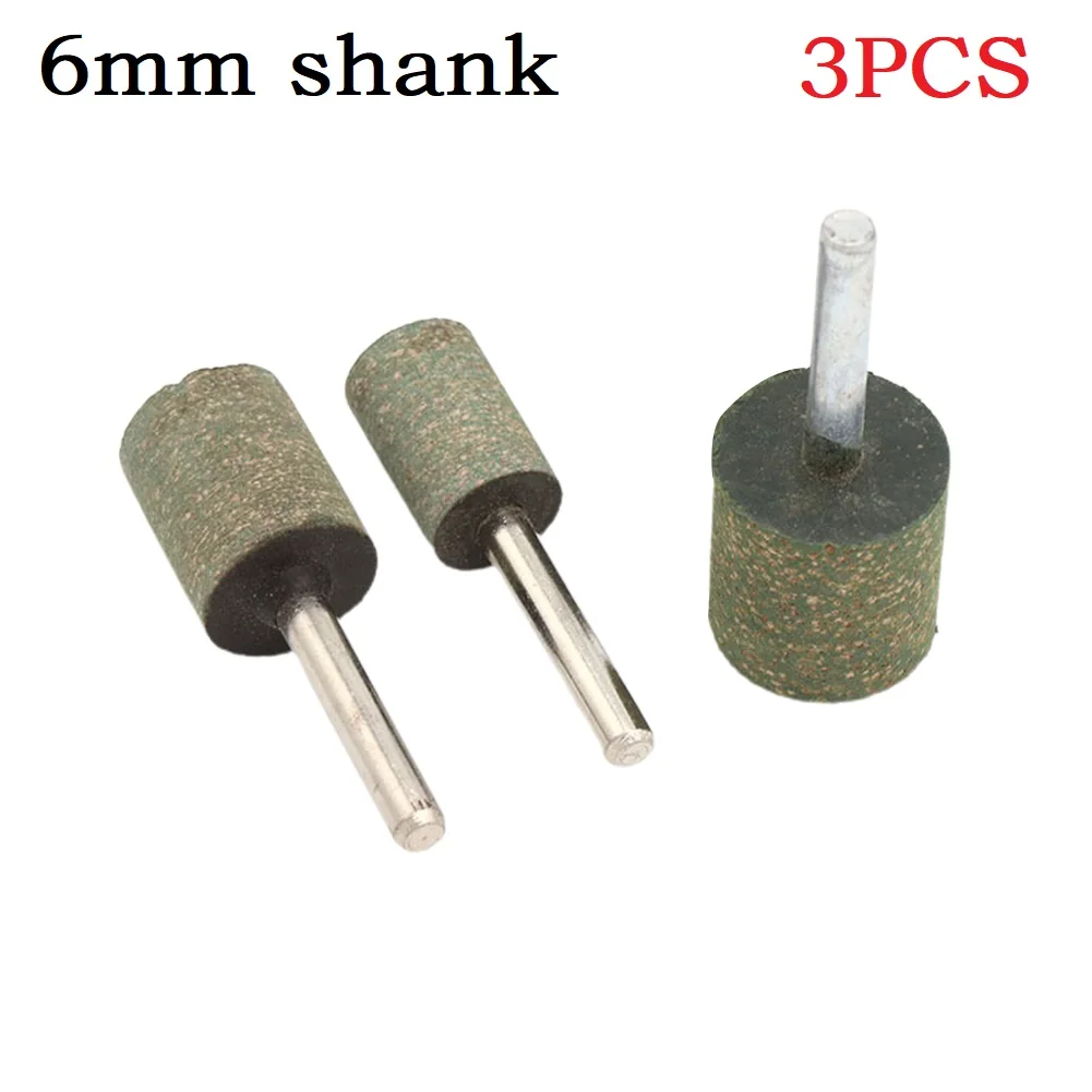3pcs Rubber Polishing Burrs 6mm Shank Cylindrical Abrasive Polishing Head For Electric Hanging Grinder Hand Drill Power Tools
3pcs Rubber Polishing Burrs 6mm Shank Cylindrical Abrasive Polishing Head For Electric Hanging Grinder Hand Drill Power Tools