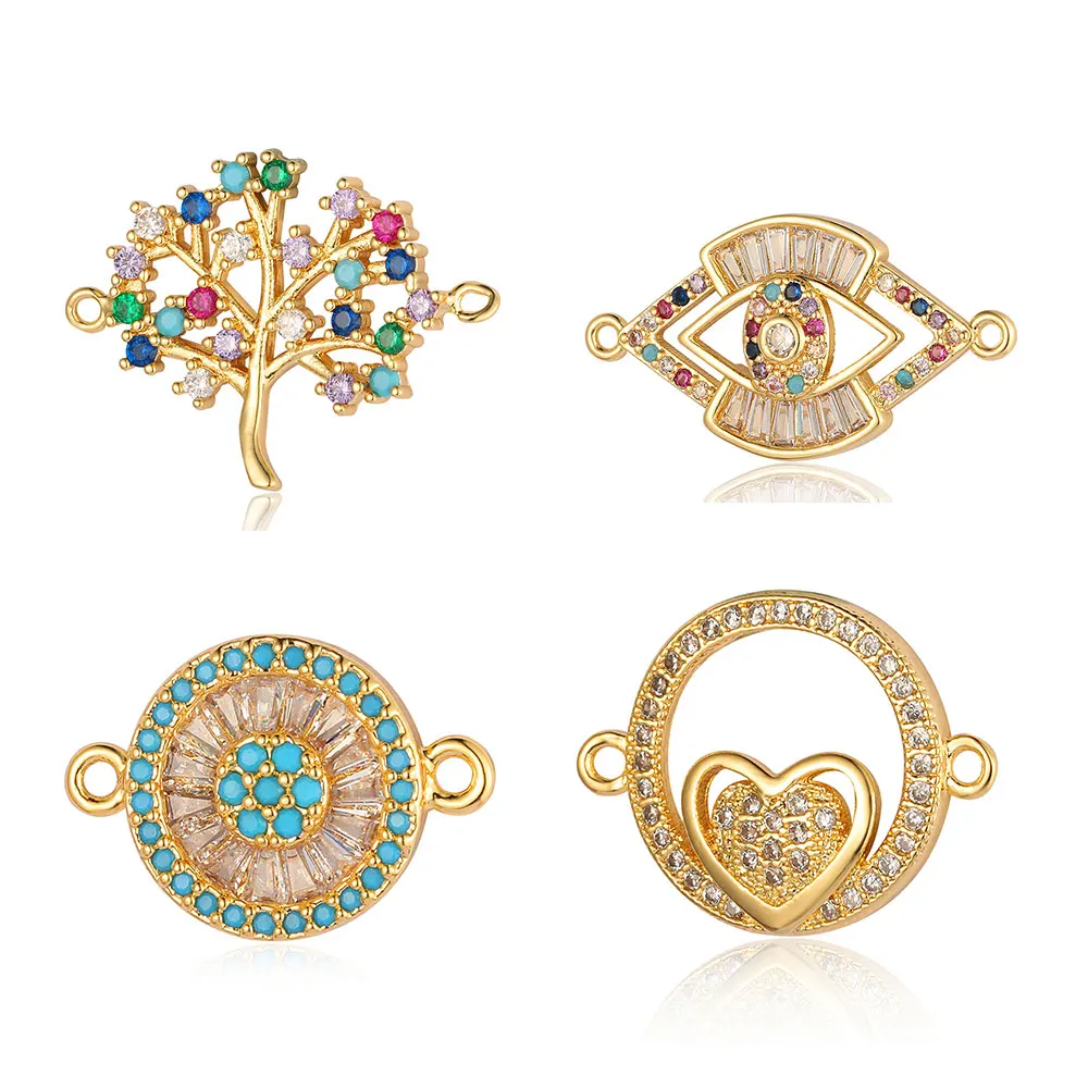 Fashion Snake Copper Zirconia Connector Charm Wings Devil Eye Snake Girl Friends Wholesale Women Bracelet Making DIY Connectors
Fashion Snake Copper Zirconia Connector Charm Wings Devil Eye Snake Girl Friends Wholesale Women Bracelet Making DIY Connectors