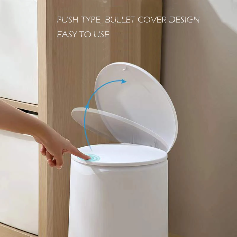 1pcs 8L/12L Round Large Capacity Indoor Trash Can Bucket Garbage Dustbin Storage Organization In the Kitchen Toilet For Bathroom
1pcs 8L/12L Round Large Capacity Indoor Trash Can Bucket Garbage Dustbin Storage Organization In the Kitchen Toilet For Bathroom
