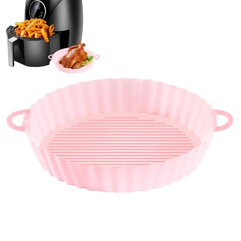 Silicone Air Fryer Pot Reusable Liners For Air Fryer Basket Heat-resistant Air Fryer Accessories For Home Replacement Of
Silicone Air Fryer Pot Reusable Liners For Air Fryer Basket Heat-resistant Air Fryer Accessories For Home Replacement Of