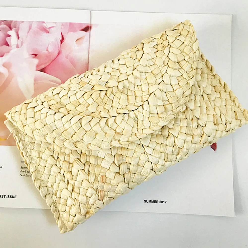 Bohemian Straw Bag Clutch Woven Wallet Handbags for Women 2022 Summer Handmade Beach Bag Bali Travel Rattan Bags Ins Flap Purses
Bohemian Straw Bag Clutch Woven Wallet Handbags for Women 2022 Summer Handmade Beach Bag Bali Travel Rattan Bags Ins Flap Purses