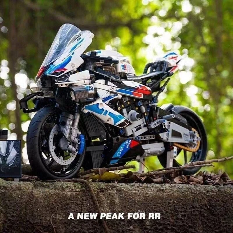 New Motorcycle Model M 1000Rr High-Tech 42130 Building Block Speed Motorbike Bricks Educational Toys Vehicles Models 1920 Pellet
New Motorcycle Model M 1000Rr High-Tech 42130 Building Block Speed Motorbike Bricks Educational Toys Vehicles Models 1920 Pellet