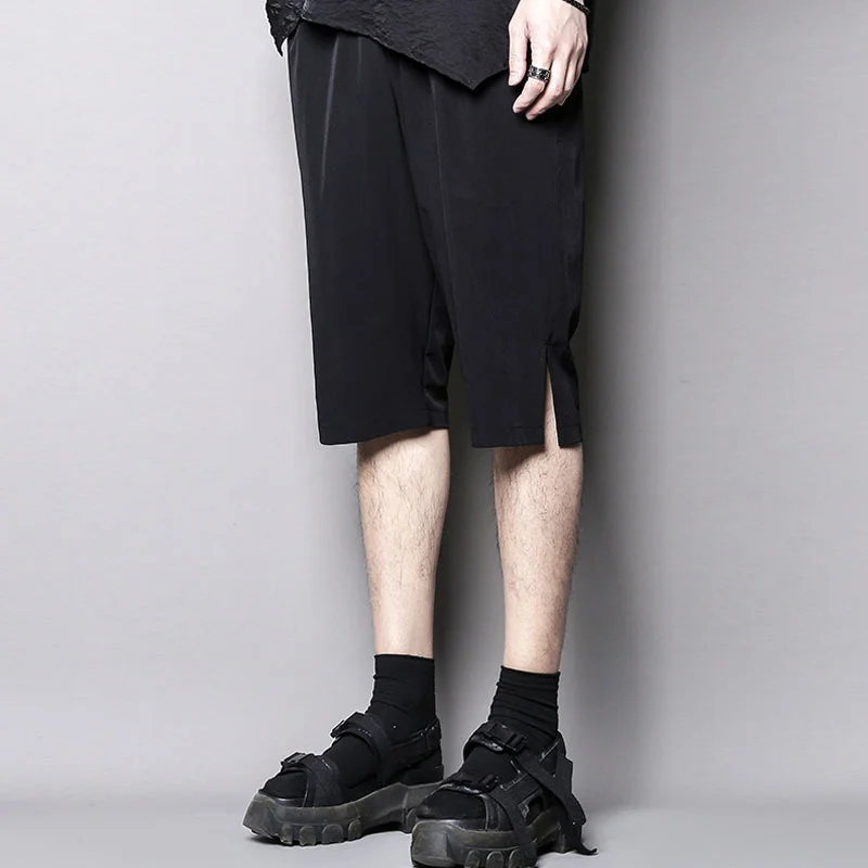 Summer New Japanese Simple With Split Hem Design Men's Casual Cropped Short Large Fashion Pants
Summer New Japanese Simple With Split Hem Design Men's Casual Cropped Short Large Fashion Pants