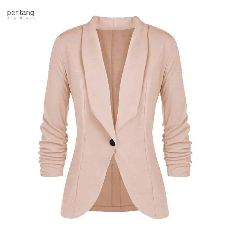 Женский блейзер с длинным рукавом, Тонкий Блейзер в европейском стиле для работы, верхняя одежда, 11, весна-осень 2023
Женский блейзер с длинным рукавом, Тонкий Блейзер в европейском стиле для работы, верхняя одежда, 11, весна-осень 2023