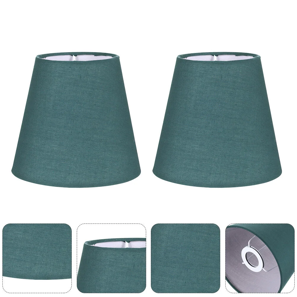 2pcs Beautiful Lamp Shades Cloth Lamp Replacement Covers Fabric Lampshades
2pcs Beautiful Lamp Shades Cloth Lamp Replacement Covers Fabric Lampshades