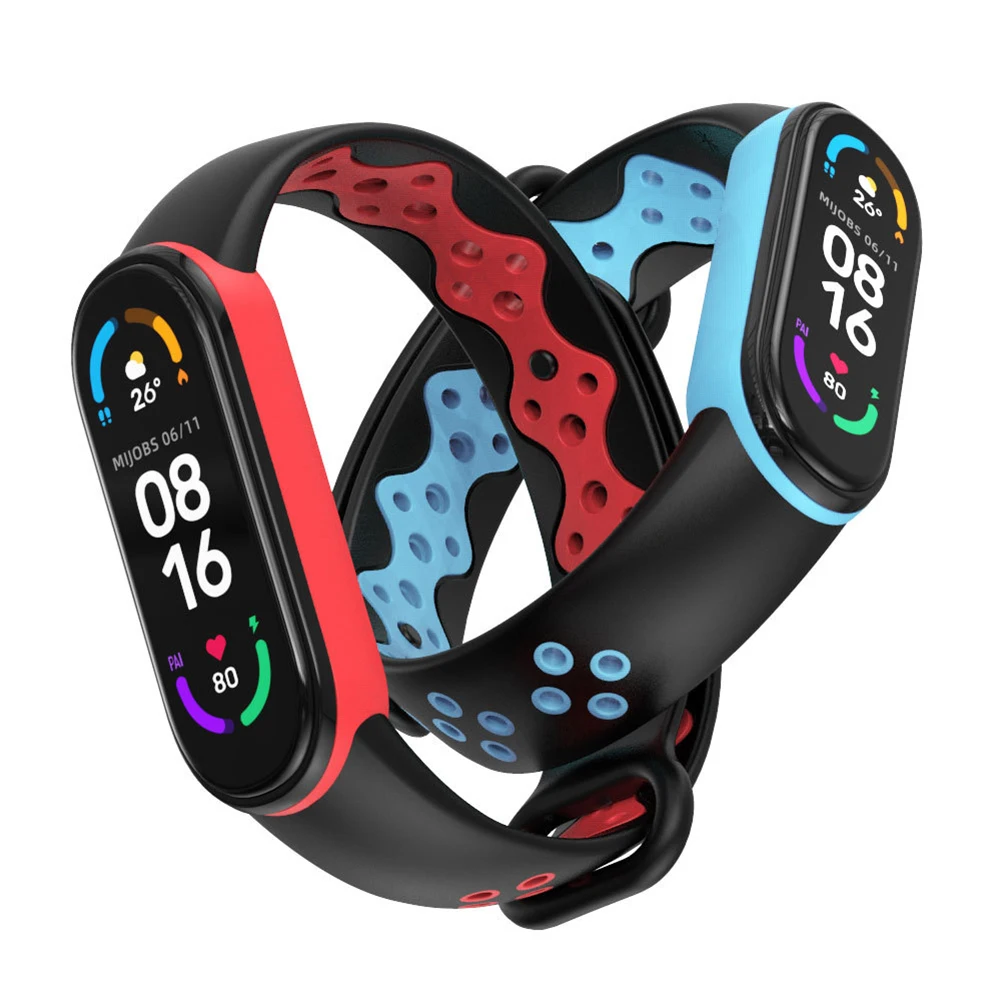 Breathable Strap For Xiaomi Mi Band 5 4 3 6 Strap Replacement Color Silicone Wristband TPU Strap For Xiaomi Sport Watch Strap
Breathable Strap For Xiaomi Mi Band 5 4 3 6 Strap Replacement Color Silicone Wristband TPU Strap For Xiaomi Sport Watch Strap