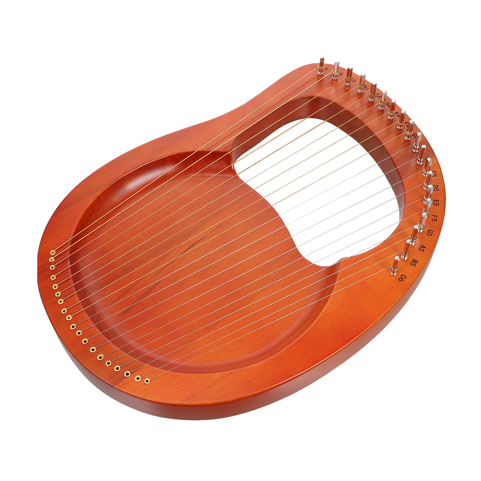 1 Set of Wooden Lyre Harp Retro 19-string Lyre Harp String Instrument (Wood Color)
1 Set of Wooden Lyre Harp Retro 19-string Lyre Harp String Instrument (Wood Color)
