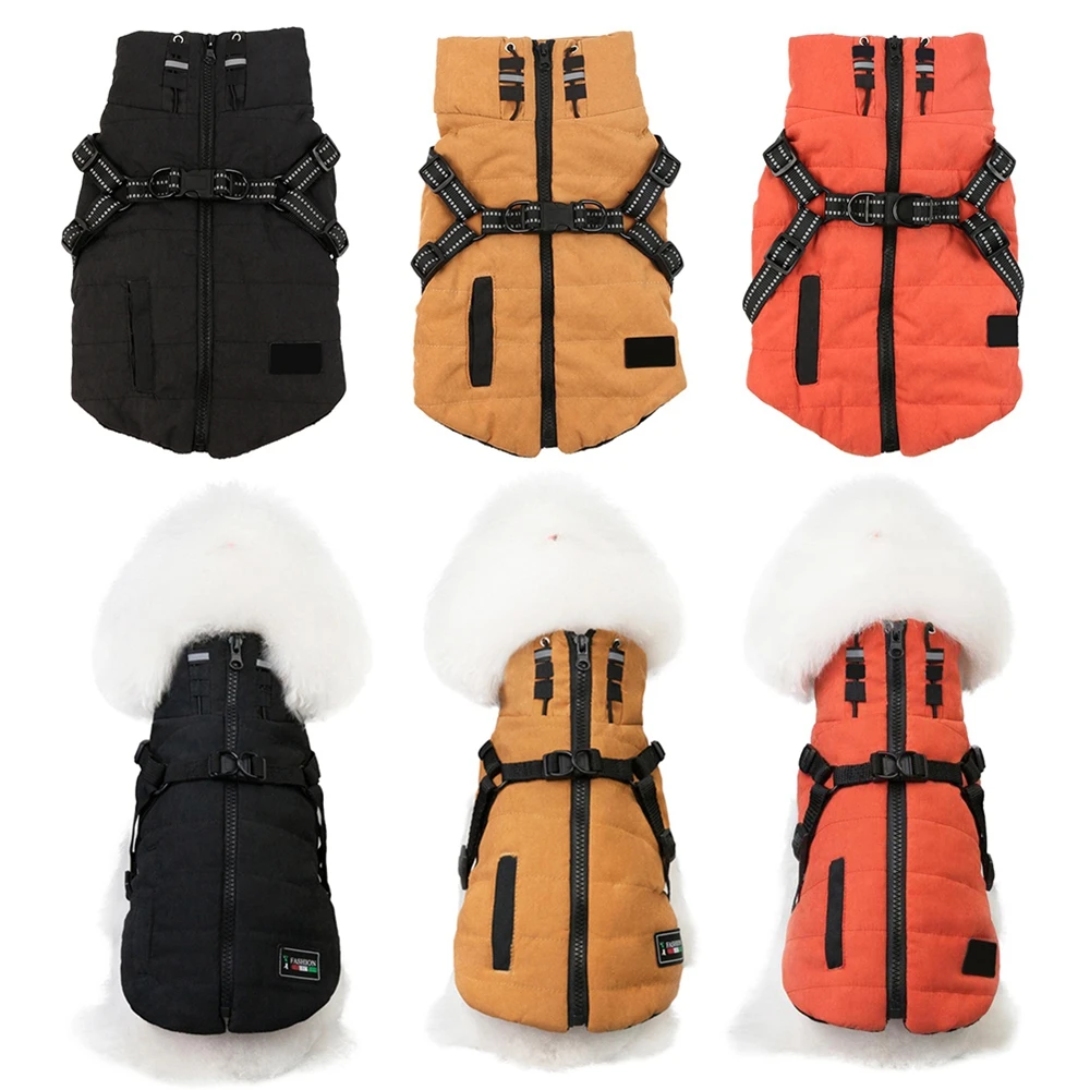 Pet Harness Vest Clothes Puppy Clothing Waterproof Dog Jacket Winter Warm Pet Clothes For Small Dogs Yorkies Chihuahua Pug Coat
Pet Harness Vest Clothes Puppy Clothing Waterproof Dog Jacket Winter Warm Pet Clothes For Small Dogs Yorkies Chihuahua Pug Coat
