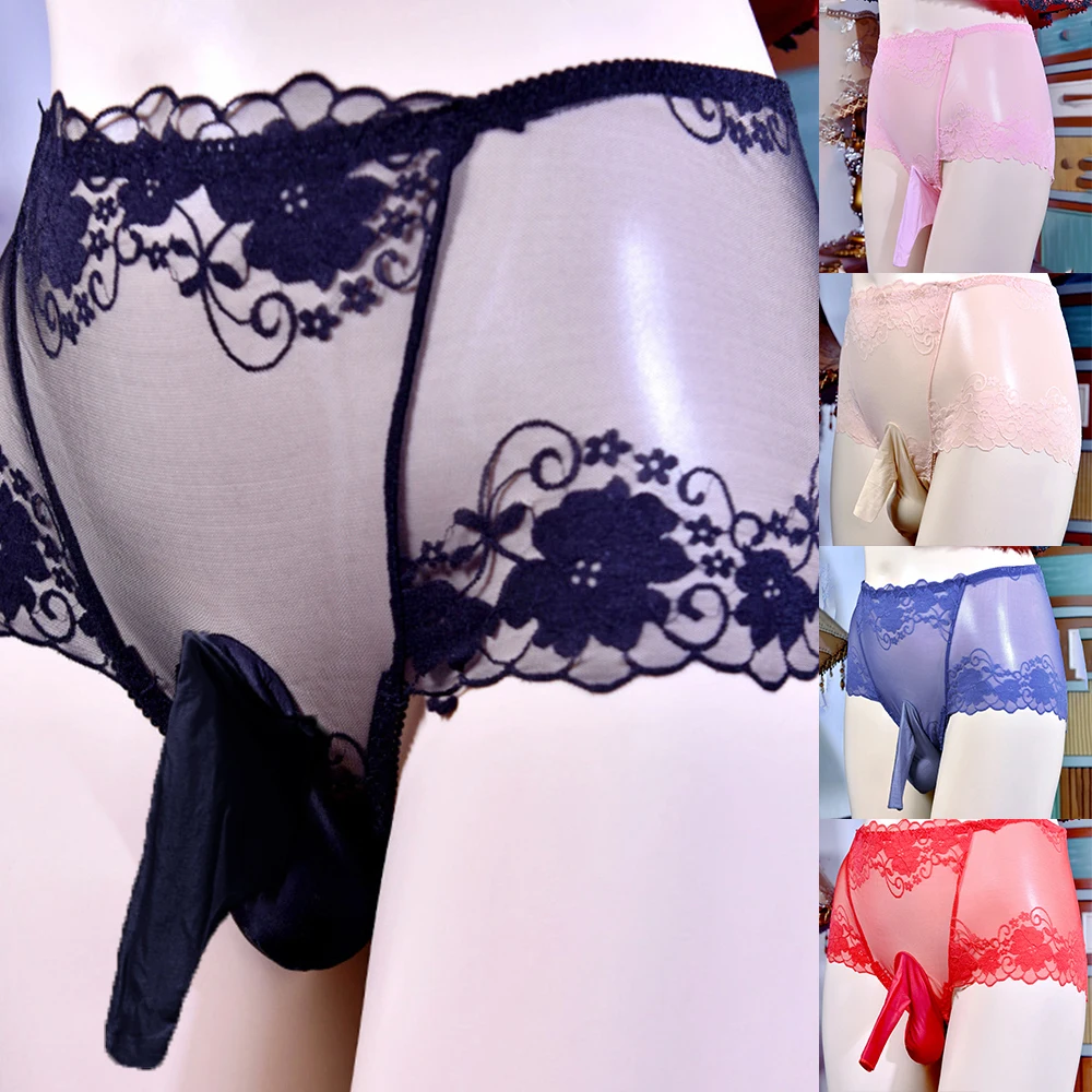 Men Lace Sexy Sheer Gay High Waist Ultra-Thin Breathable Thong Sissy See Through Pouch Panties Underwear Briefs
Men Lace Sexy Sheer Gay High Waist Ultra-Thin Breathable Thong Sissy See Through Pouch Panties Underwear Briefs