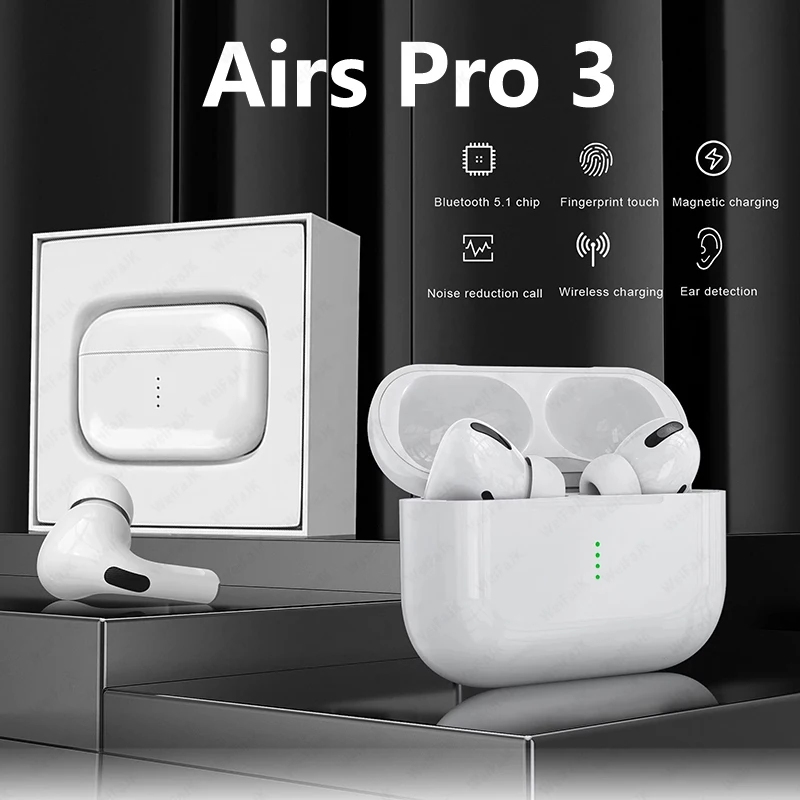 Оригинальные беспроводные наушники Air Pro 3 4 TWS Bluetooth наушники гарнитура для спорта игровая гарнитура для Apple iPhone Xiaomi
Оригинальные беспроводные наушники Air Pro 3 4 TWS Bluetooth наушники гарнитура для спорта игровая гарнитура для Apple iPhone Xiaomi