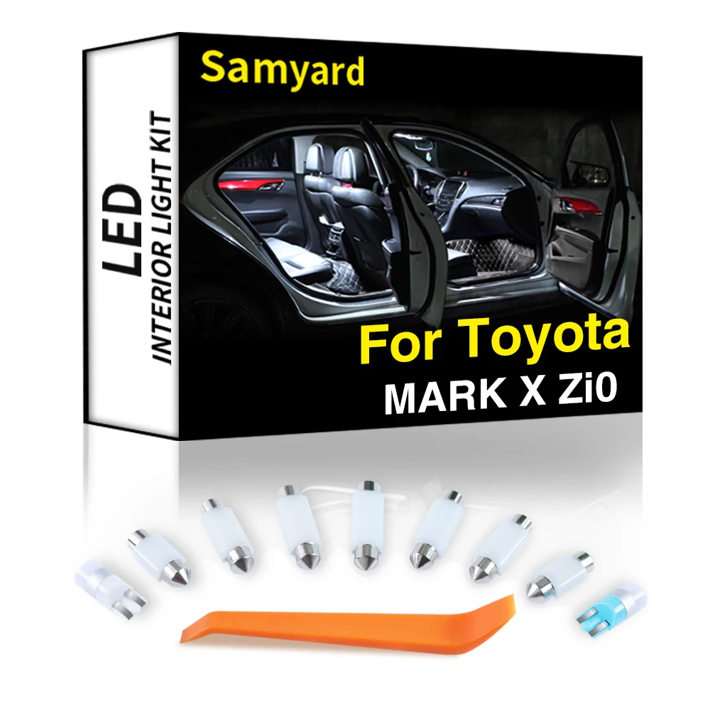 10Pcs Interior LED For Toyota MARK X ZiO 2007-2020 Canbus Vehicle Indoor Dome Map Reading Light Error Free Auto Lamp Kit
10Pcs Interior LED For Toyota MARK X ZiO 2007-2020 Canbus Vehicle Indoor Dome Map Reading Light Error Free Auto Lamp Kit