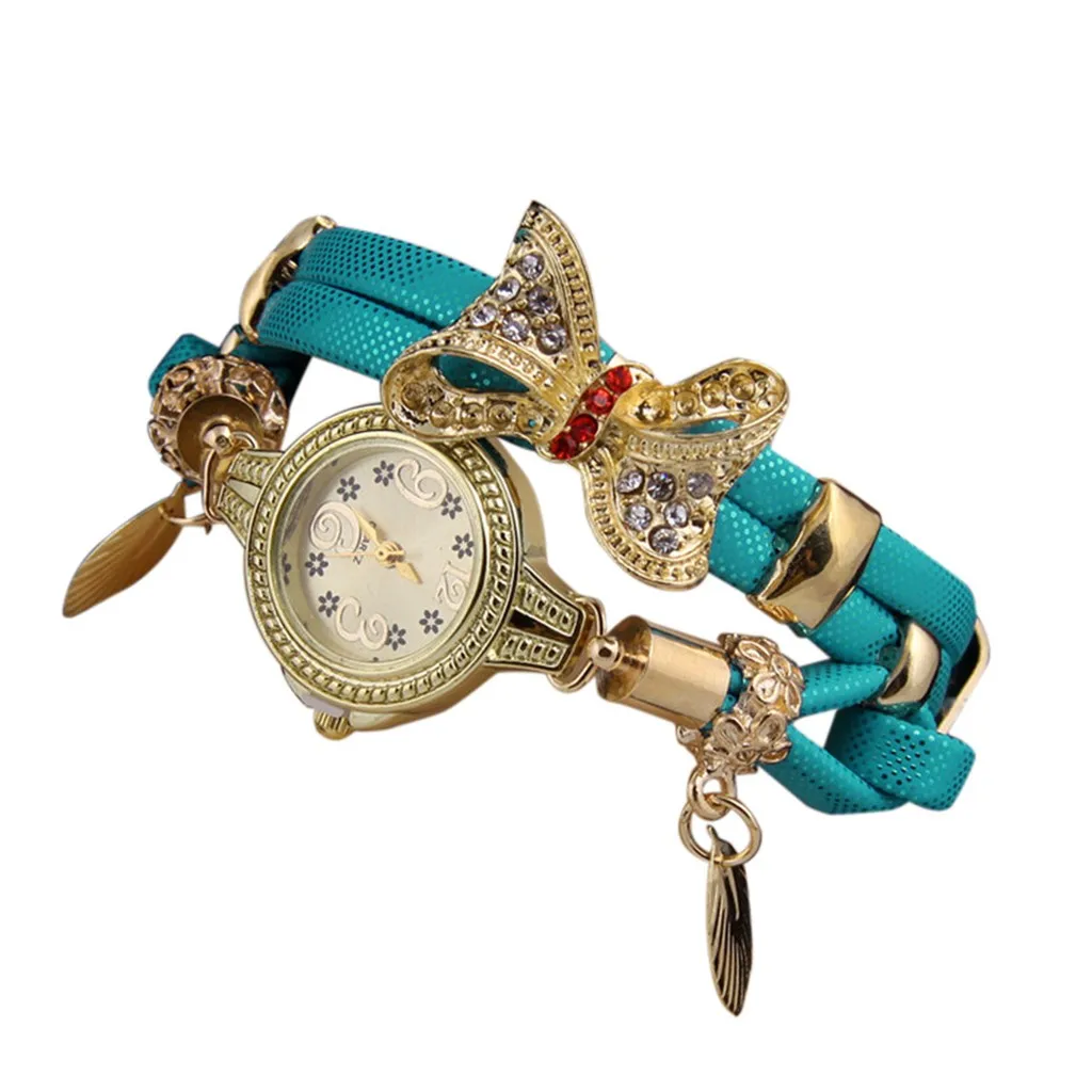 Women Lovely Wedding Quartz Watches 2022 Fashion Butterfly Retro Rhinestone Bracelet Watches Ladies Jewelry Gift Montre Femme
Women Lovely Wedding Quartz Watches 2022 Fashion Butterfly Retro Rhinestone Bracelet Watches Ladies Jewelry Gift Montre Femme