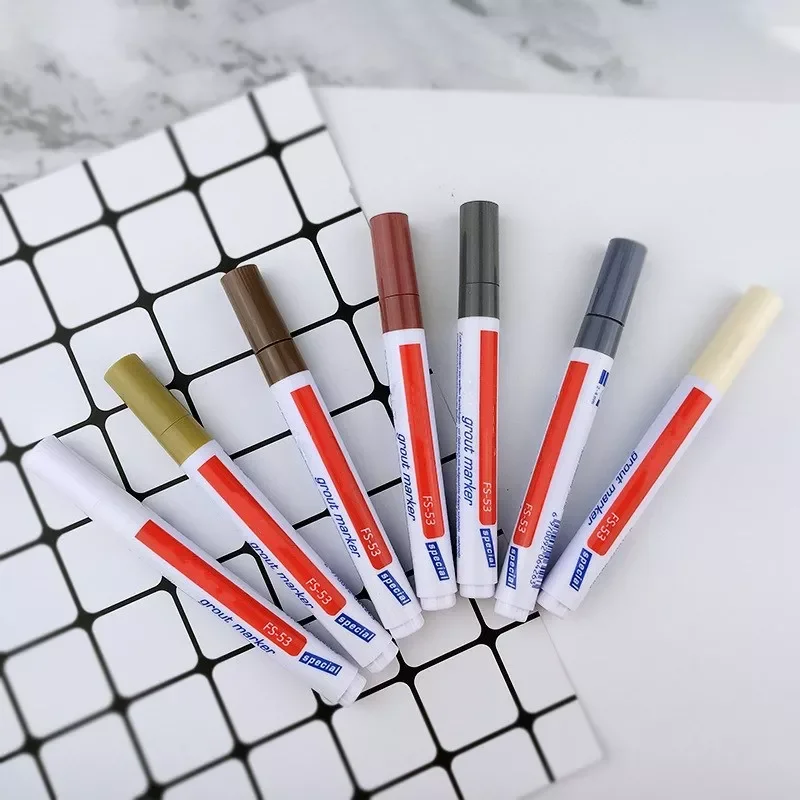 1pcs 4 Color Pen White Tile Refill Grout Pen Tile Gap Repair Bathroom Porcelain Filling Waterproof Mouldproof Cleaner Paint
1pcs 4 Color Pen White Tile Refill Grout Pen Tile Gap Repair Bathroom Porcelain Filling Waterproof Mouldproof Cleaner Paint