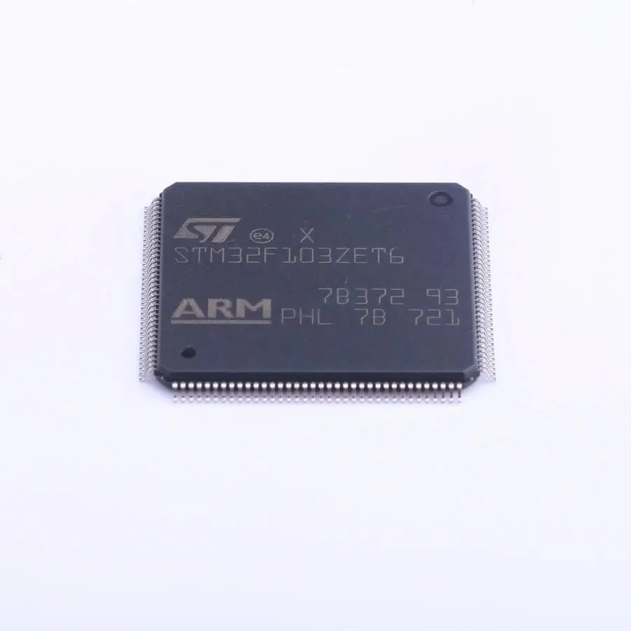 MCU 32-bit STM32F ARM Cortex M3 RISC 512KB Flash 2,5 V/3,3 V 144-Pin LQFP T/R - Tape и Катушка STM32F103ZET6
MCU 32-bit STM32F ARM Cortex M3 RISC 512KB Flash 2,5 V/3,3 V 144-Pin LQFP T/R - Tape и Катушка STM32F103ZET6