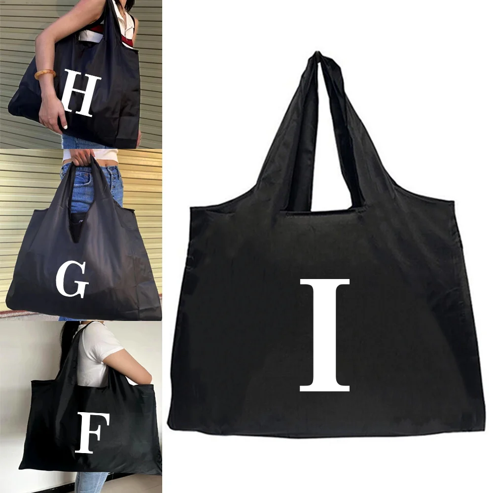 Shopping Folding Pouch Handbags Picnic Storage Bag Large-Capacity Travel Grocery Tote Beach Bag Pure white letters Printed 2023
Shopping Folding Pouch Handbags Picnic Storage Bag Large-Capacity Travel Grocery Tote Beach Bag Pure white letters Printed 2023