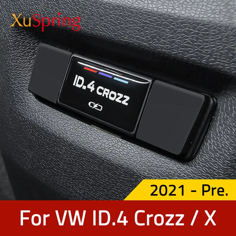 Car Rear Console Center USB TypeC Equip Charging Port Protective Cover Dust-proof Case for VW ID.4 ID.6 ID4 ID6 2021 2022 2023
Car Rear Console Center USB TypeC Equip Charging Port Protective Cover Dust-proof Case for VW ID.4 ID.6 ID4 ID6 2021 2022 2023