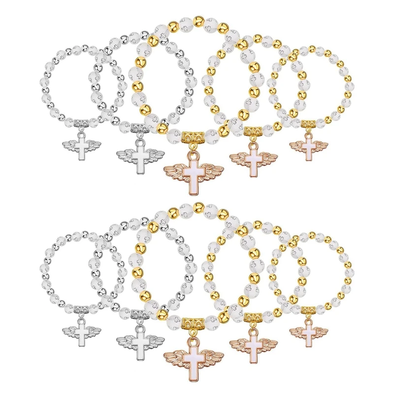 36Pcs Baptism Favors Wing Cross Bracelet Baptismal Souvenirs Bracelet Rosary Souvenirs Baptismal Communion Baptism
36Pcs Baptism Favors Wing Cross Bracelet Baptismal Souvenirs Bracelet Rosary Souvenirs Baptismal Communion Baptism