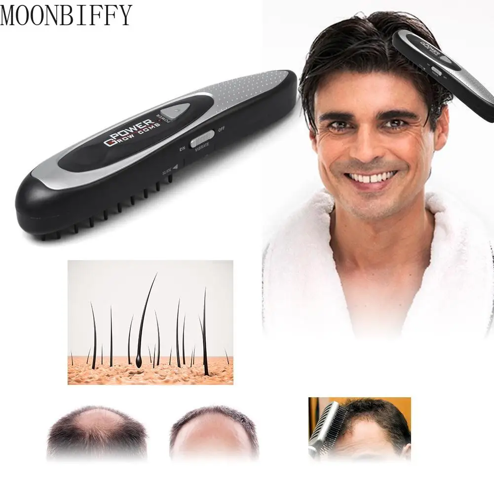 Electric LED Laser Hair Growth Comb Hair Brush Laser Hair Loss Stop Regrow Therapy Comb Ozone Infrared Scalp Massager Comb
Electric LED Laser Hair Growth Comb Hair Brush Laser Hair Loss Stop Regrow Therapy Comb Ozone Infrared Scalp Massager Comb
