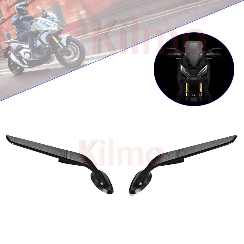 For Honda ADV150 XADV750 350 X-ADV 750 Universal Motorcycle Mirror Wind Wing side Rearview Reversing mirror
For Honda ADV150 XADV750 350 X-ADV 750 Universal Motorcycle Mirror Wind Wing side Rearview Reversing mirror