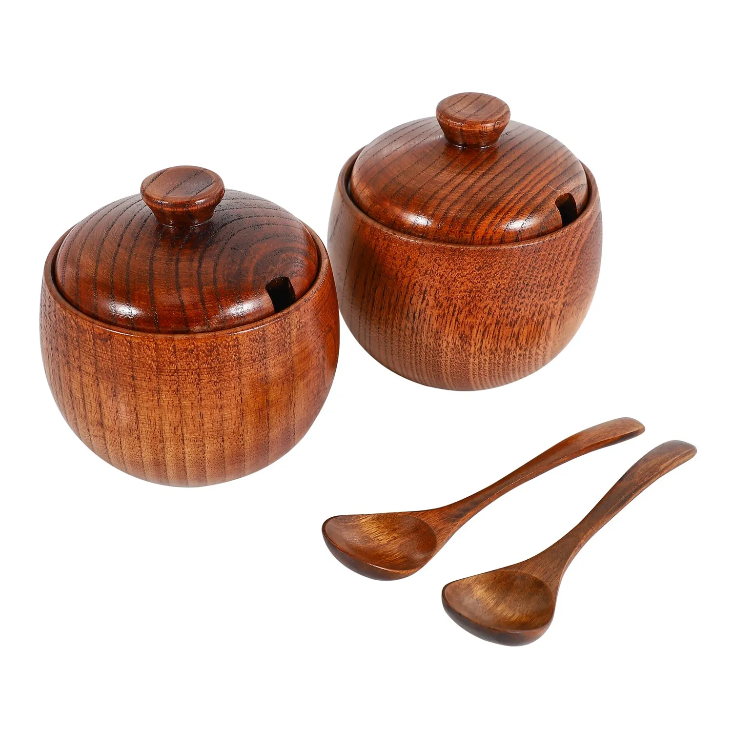 2Pcs Spice Jar Seasoning Can Sugar Bowl with Lid Spoon Wood Spice Storage Box Sugar Pot Salt Jars Kitchen Storage Container C
2Pcs Spice Jar Seasoning Can Sugar Bowl with Lid Spoon Wood Spice Storage Box Sugar Pot Salt Jars Kitchen Storage Container C