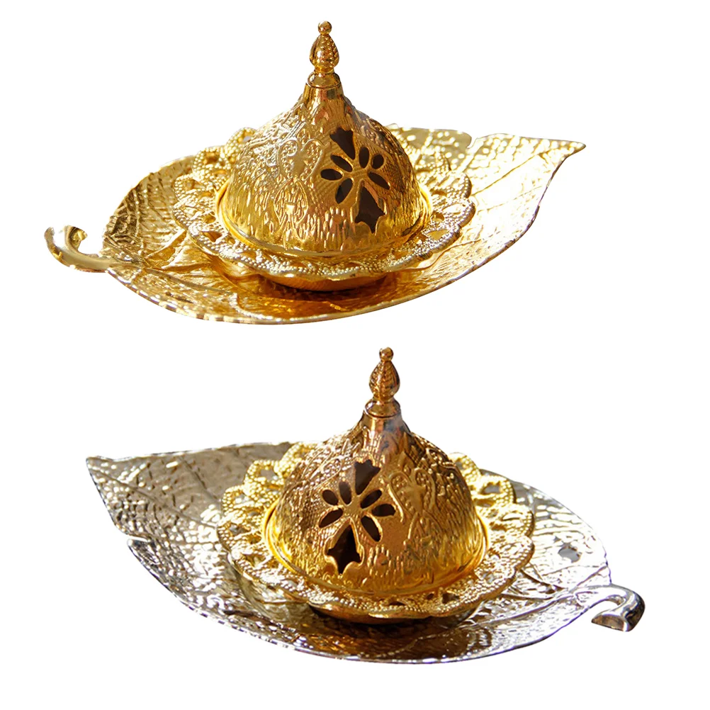 2 Sets Incense Stoves Decorative Incense Burner Handheld Household Aroma Burner
2 Sets Incense Stoves Decorative Incense Burner Handheld Household Aroma Burner