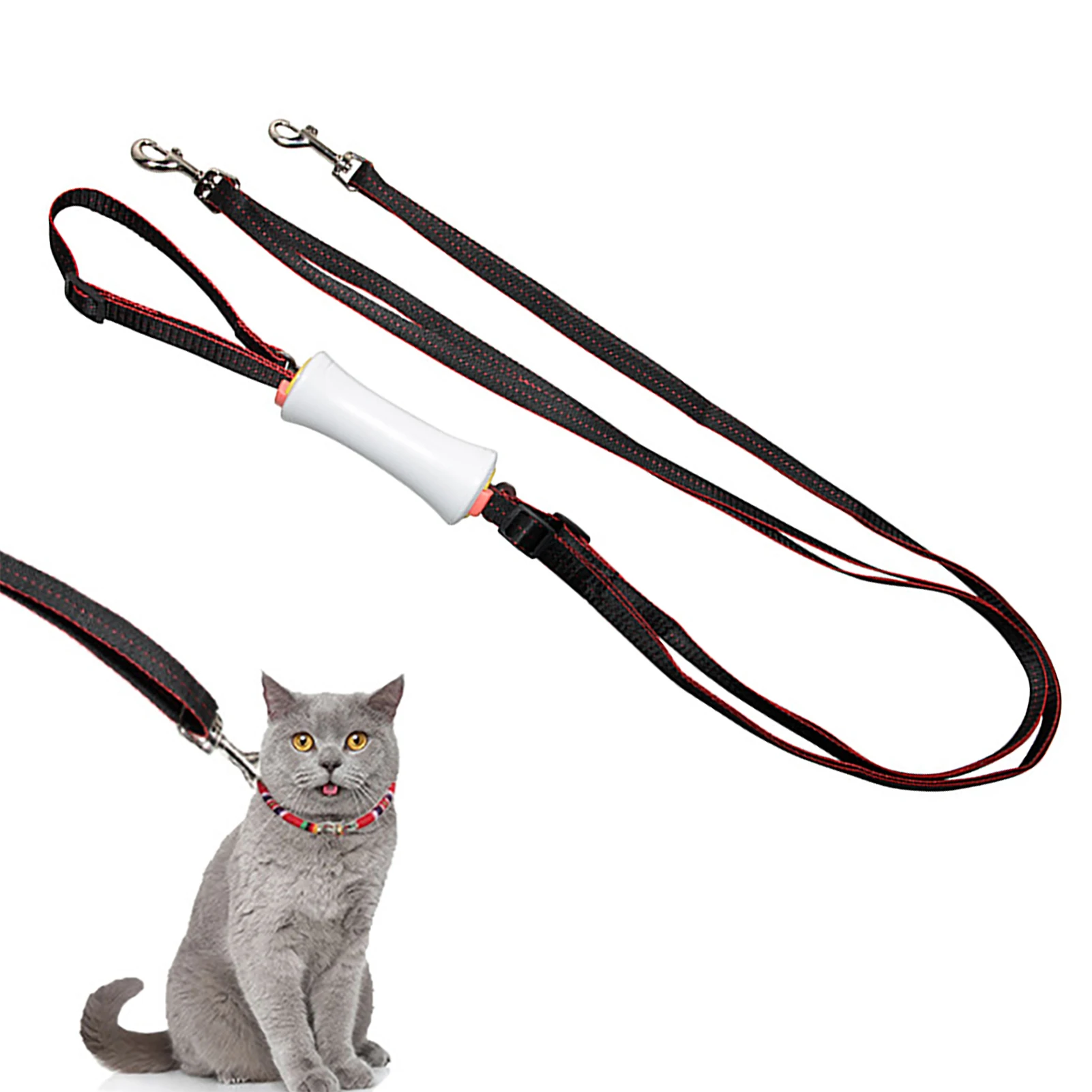 Adjustable Pet Leash Pet Dog Double Leashes Dog Leash For 2 Dogs 360-Degree Swivel Rotation Pet Leashes Stainless Steel Buckle
Adjustable Pet Leash Pet Dog Double Leashes Dog Leash For 2 Dogs 360-Degree Swivel Rotation Pet Leashes Stainless Steel Buckle