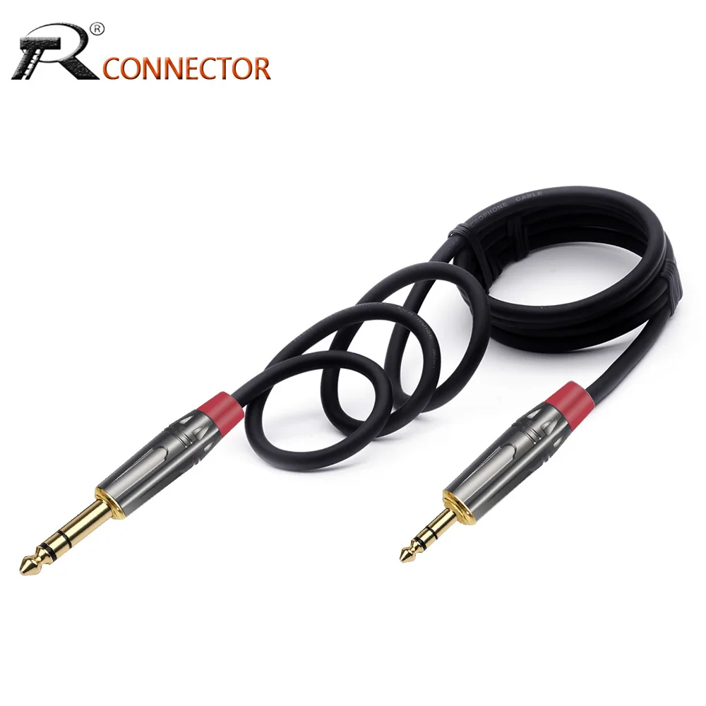 6.35mm to 3.5mm Audio Gold Plated Stereo Extension Cable Male to Male For Amplifier Electric Mixer 0.5m 1m 1.5m 2m 3m 5m 8m 10m
6.35mm to 3.5mm Audio Gold Plated Stereo Extension Cable Male to Male For Amplifier Electric Mixer 0.5m 1m 1.5m 2m 3m 5m 8m 10m