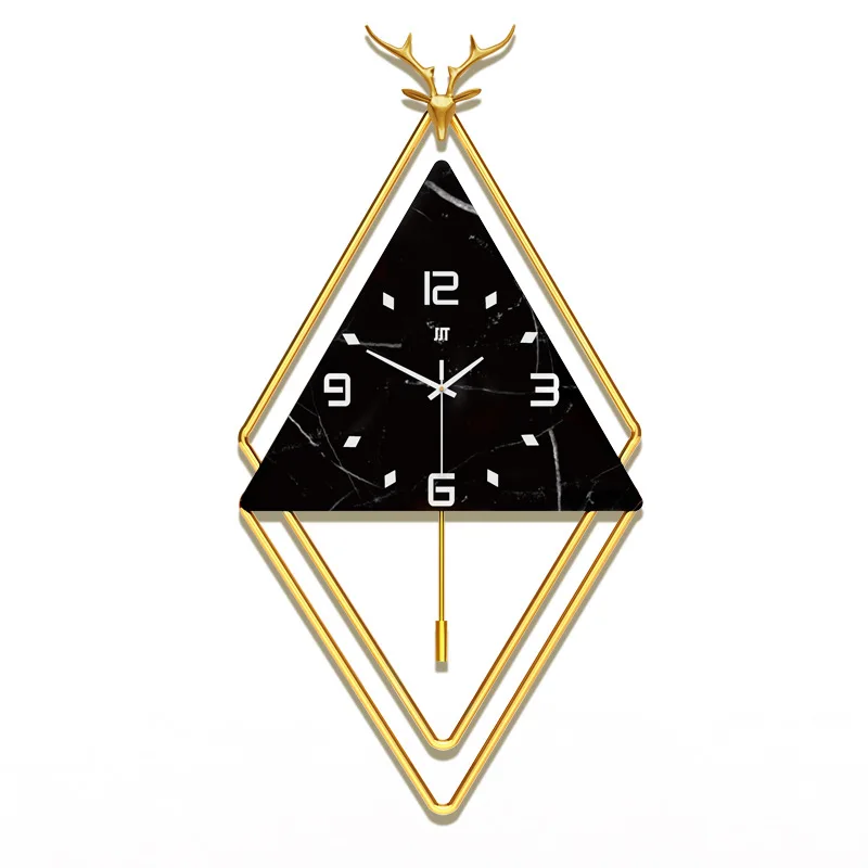 Luxury deer head wall clock Nordic minimalist living room decorative art clock European fashion children's room wall clock
Luxury deer head wall clock Nordic minimalist living room decorative art clock European fashion children's room wall clock