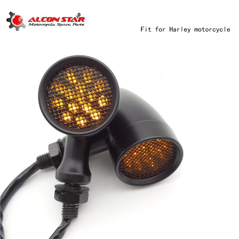 Alconstar Motorcycle Black Bullet Turn Signals Indicators Blinker Lights Lamp For Chopper Cafe Racer Harley Sportster off-road
Alconstar Motorcycle Black Bullet Turn Signals Indicators Blinker Lights Lamp For Chopper Cafe Racer Harley Sportster off-road