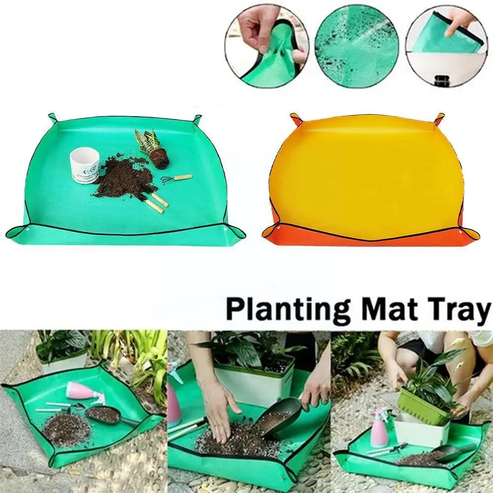 Waterproof Indoor Gardening Soil Replacement Mat Plant Plants Mats Floor Mats Potting Home Operation Flower Soil L4R0
Waterproof Indoor Gardening Soil Replacement Mat Plant Plants Mats Floor Mats Potting Home Operation Flower Soil L4R0