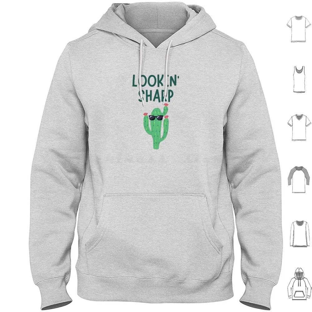 Lookin' Sharp Pun Hoodies Long Sleeve Lookin Looking Sharp Lookin Sharp Looking Sharp Cactus Cacti Prickle
Lookin' Sharp Pun Hoodies Long Sleeve Lookin Looking Sharp Lookin Sharp Looking Sharp Cactus Cacti Prickle