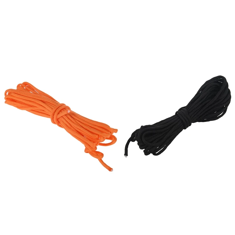 2 Pcs Paracord 550 Parachute Rope 7 Core Strand For Climbing Camping Buckle Rope 25FT, Orange & Black
2 Pcs Paracord 550 Parachute Rope 7 Core Strand For Climbing Camping Buckle Rope 25FT, Orange & Black