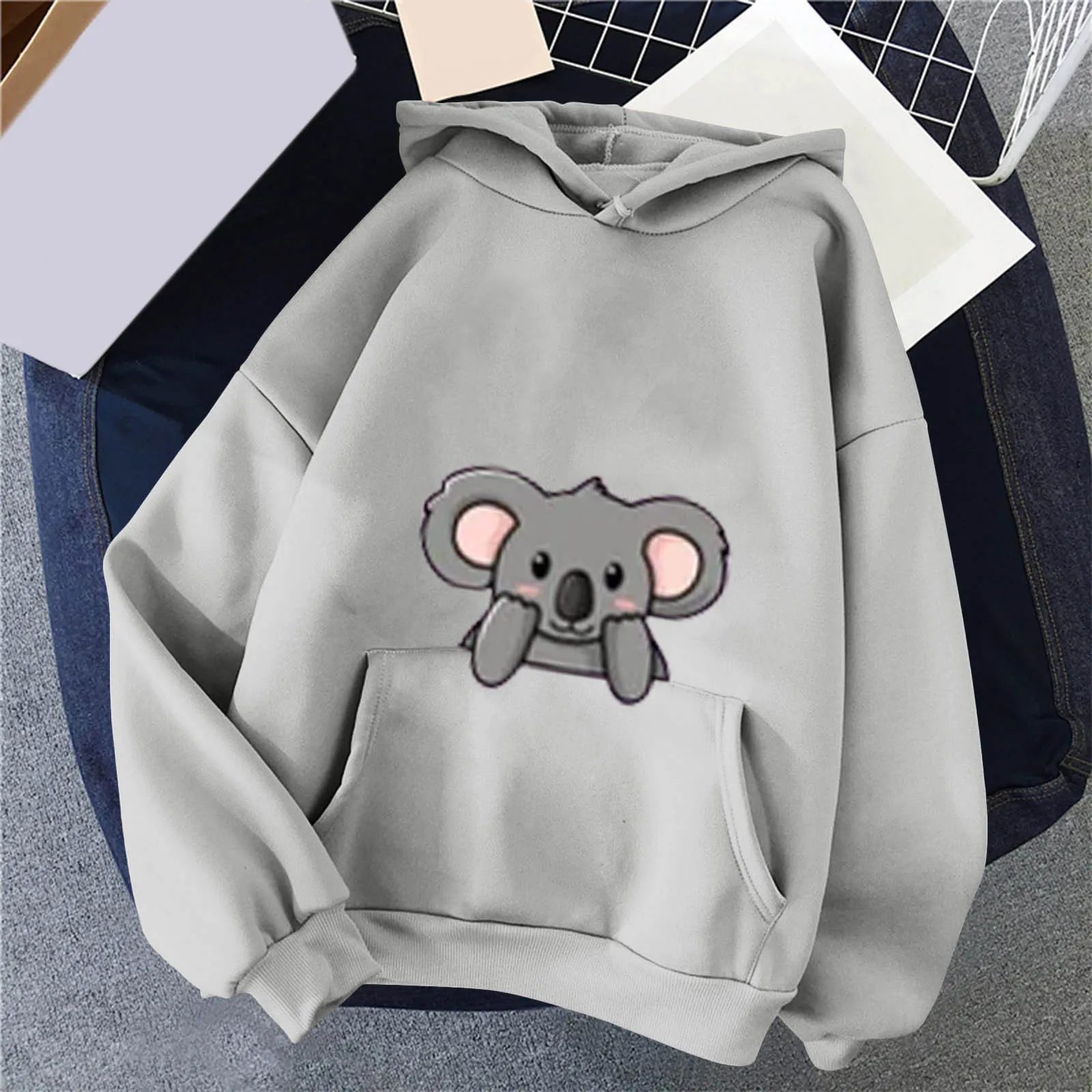 Women Casual Sweatshirt Hoodie Cute Print Sweatshirt Hooded Drawstring Pocket Sweatshirt Womens Long Sweat Shirts
Women Casual Sweatshirt Hoodie Cute Print Sweatshirt Hooded Drawstring Pocket Sweatshirt Womens Long Sweat Shirts