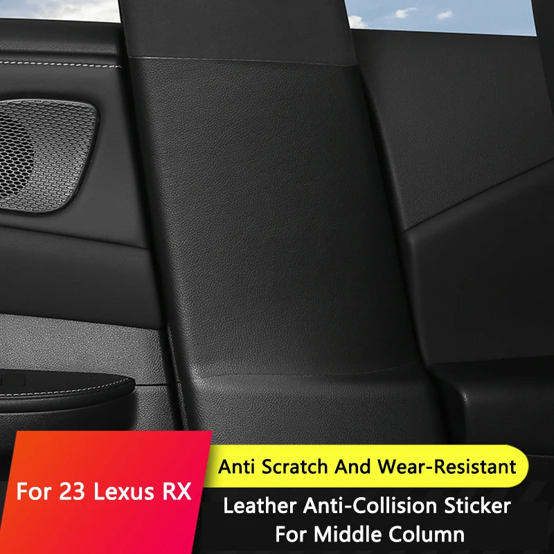 QHCP Car Inner Door B Pillar Protective Pads Leather Safety Belt Buckle Anti-Scratch Stickers For Lexus RX 350h 500h 450h+ 2023
QHCP Car Inner Door B Pillar Protective Pads Leather Safety Belt Buckle Anti-Scratch Stickers For Lexus RX 350h 500h 450h+ 2023