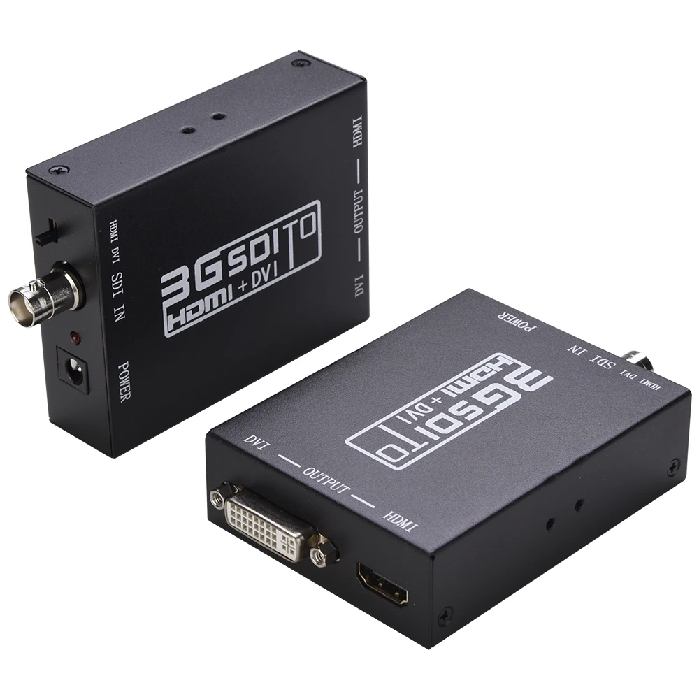 Двойной выходной преобразователь 3G SDI в HDMI DVI, конвертер BNC HD-SDI/3G-SDI в HDMI/DVI
Двойной выходной преобразователь 3G SDI в HDMI DVI, конвертер BNC HD-SDI/3G-SDI в HDMI/DVI