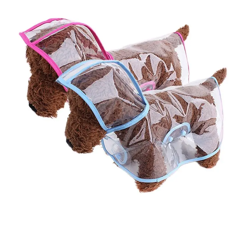 Dog Raincoat Teddy Transparent Plastic Fashion Cloak Poncho Pet Raining Clothes for Medium Small Dog Pet Puppy Supplies
Dog Raincoat Teddy Transparent Plastic Fashion Cloak Poncho Pet Raining Clothes for Medium Small Dog Pet Puppy Supplies