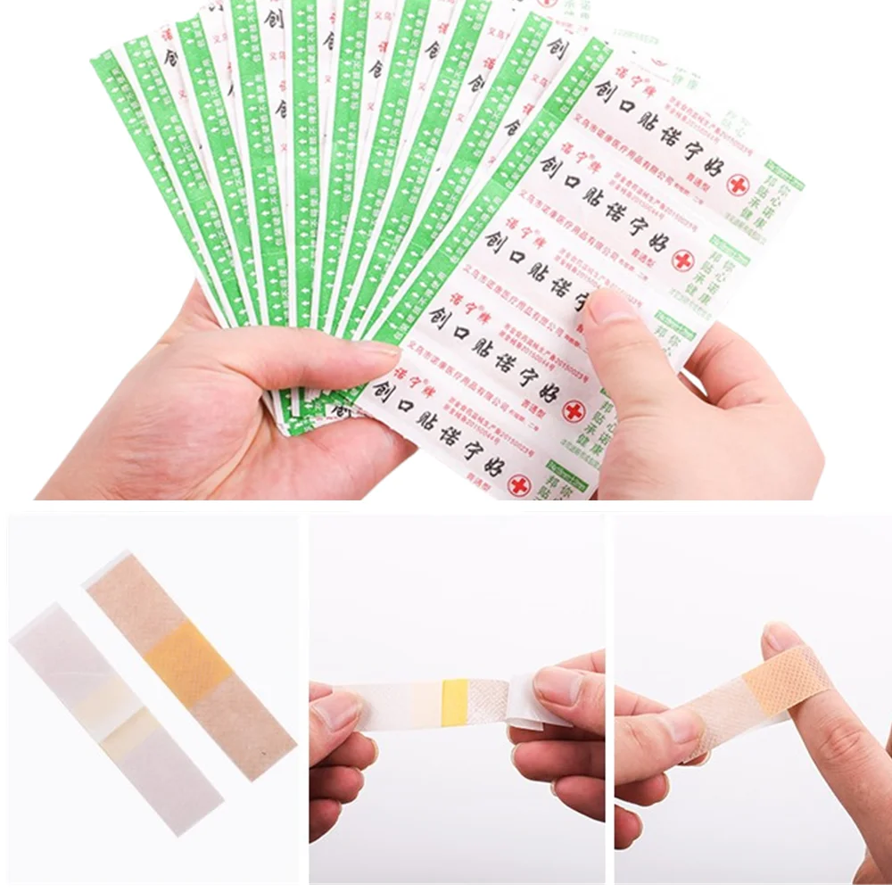 50pcs/pack First Aid Woundplast Breathable Medical Adhesive Bandage Wound Dressing Band Aid Plasters
50pcs/pack First Aid Woundplast Breathable Medical Adhesive Bandage Wound Dressing Band Aid Plasters