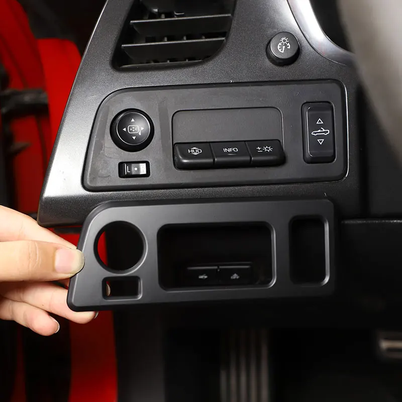 For Chevrolet Corvette C7 2014-2019 ABS Matt black Car Convertible Switch Button Frame Cover Trim Sticker Car Accessories
For Chevrolet Corvette C7 2014-2019 ABS Matt black Car Convertible Switch Button Frame Cover Trim Sticker Car Accessories