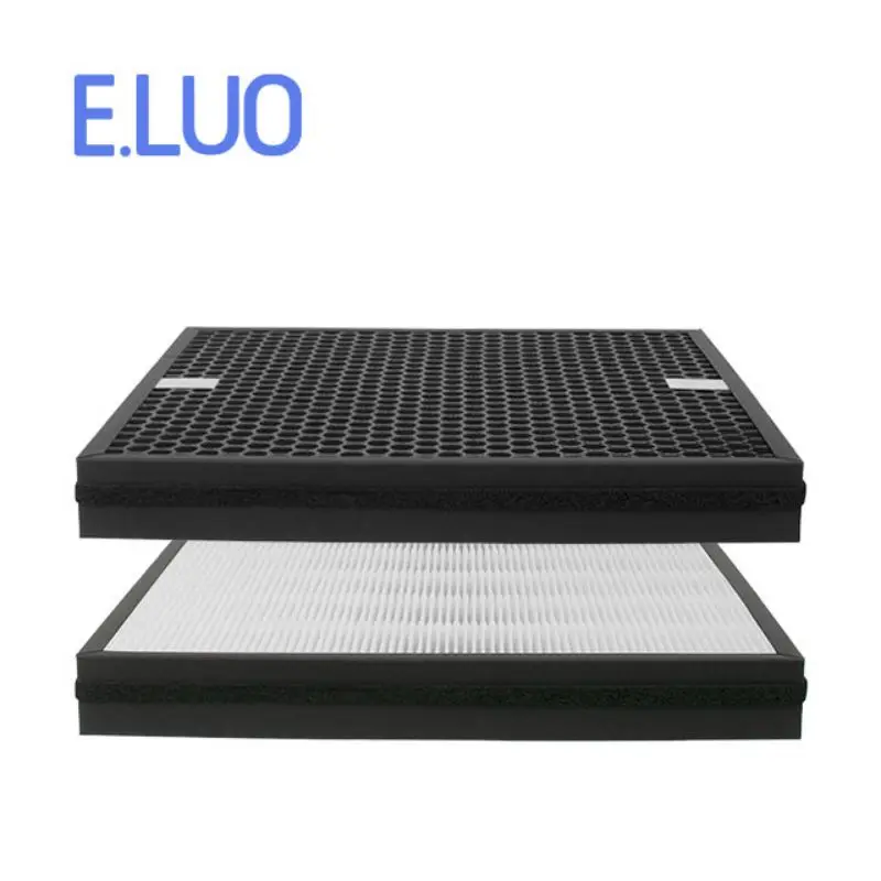 

Custom filter Air Purifier HEPA + Activated Carbon Composite Multifunctional Filter 367*240*25mm for HCP-XS05