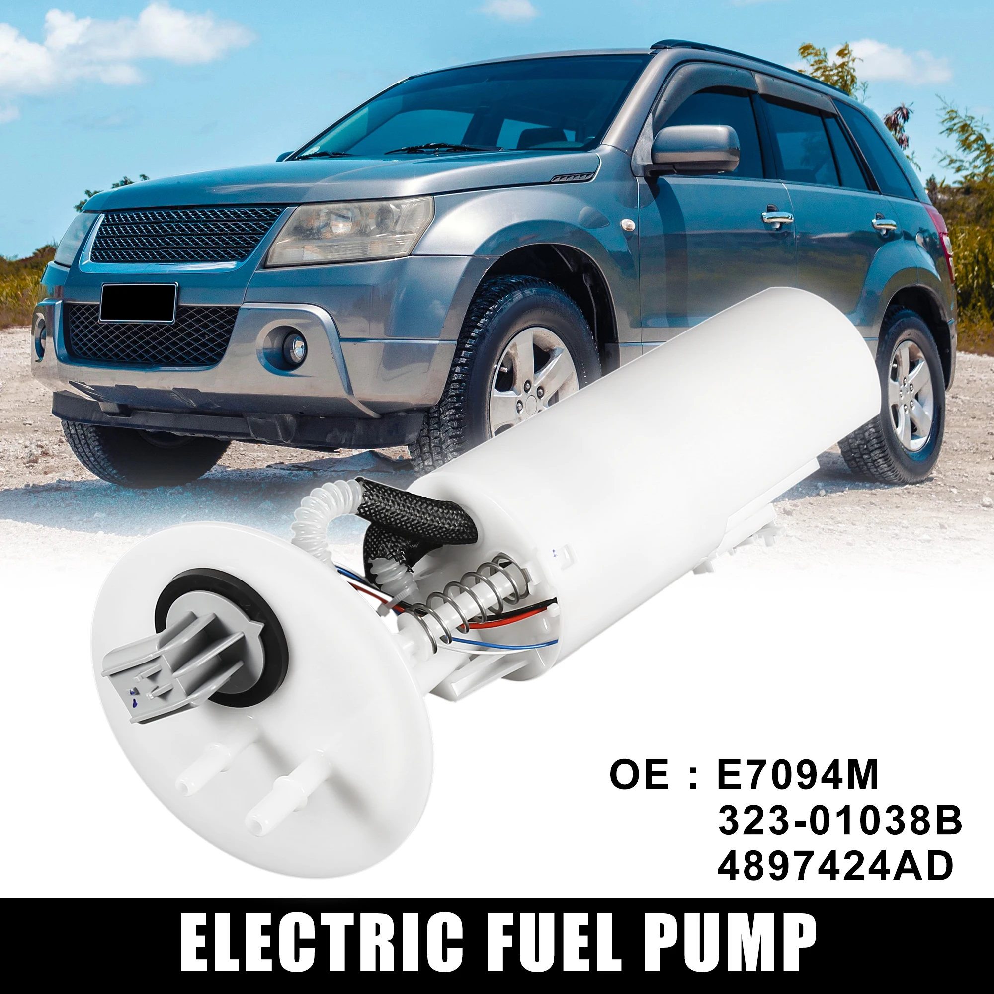 X Autohaux Car Engine Electric Fuel Pump Assembly 4897424AD for Chrysler for Dodge L4 2.4L/V6 3.0L 3.3L 3.8L 1996-2000 Accessory
X Autohaux Car Engine Electric Fuel Pump Assembly 4897424AD for Chrysler for Dodge L4 2.4L/V6 3.0L 3.3L 3.8L 1996-2000 Accessory
