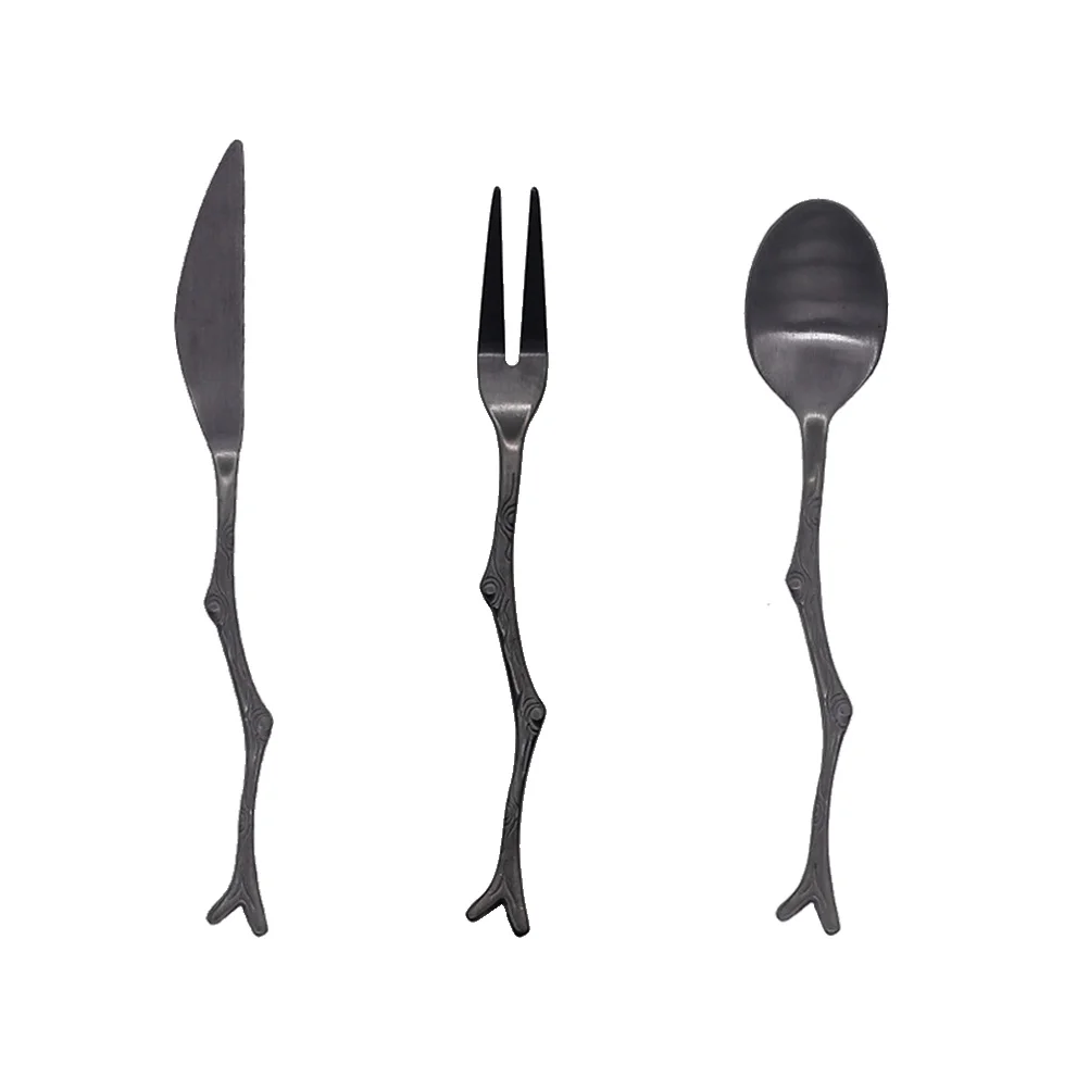 Set Spoon Dessert Fork Spoons Stainless Steel Coffeeflatware Forks Vintage Fruit Cutlery Silverware Kitchen Kit Blackutensil
Set Spoon Dessert Fork Spoons Stainless Steel Coffeeflatware Forks Vintage Fruit Cutlery Silverware Kitchen Kit Blackutensil