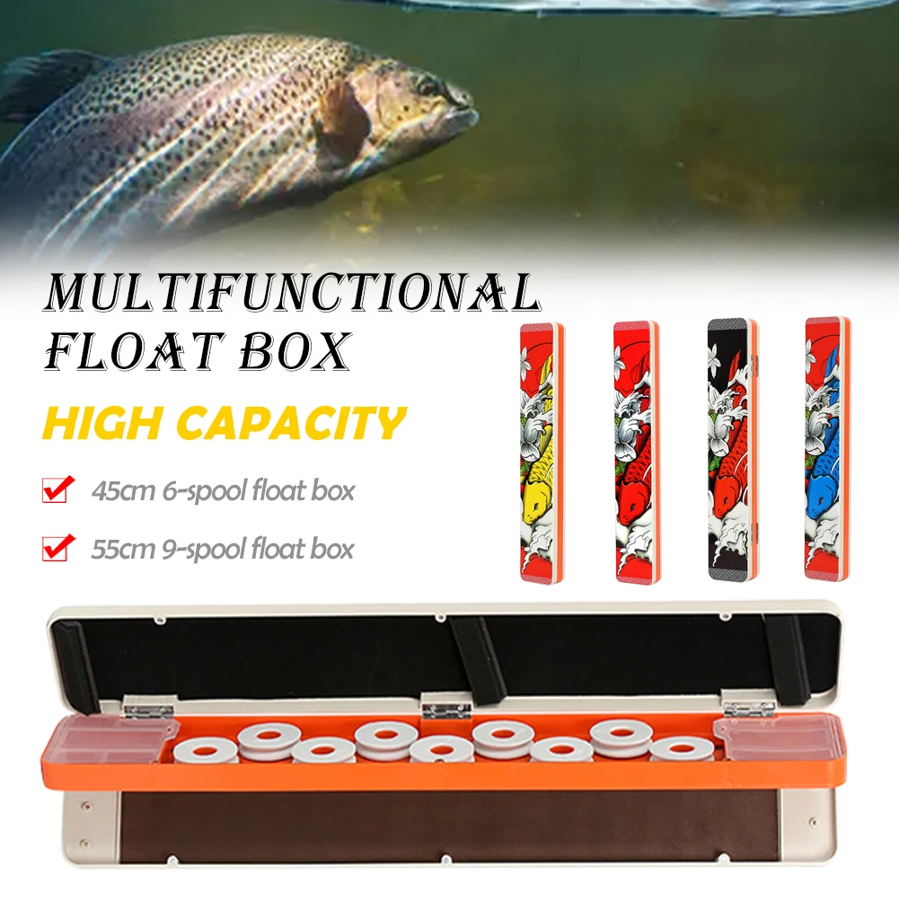 Fishing Float Box 3 Layer Fishing Line Winding Board Hook Storage Box Multifunctional Storage Case Fishing Tackle Accessories
Fishing Float Box 3 Layer Fishing Line Winding Board Hook Storage Box Multifunctional Storage Case Fishing Tackle Accessories