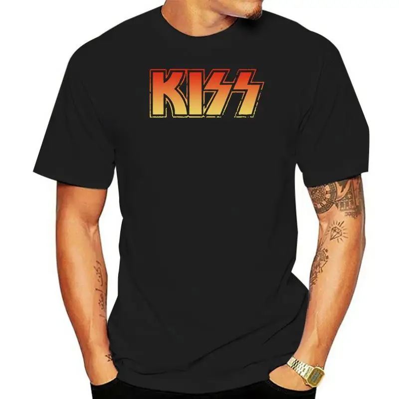 Классическая футболка с логотипом KISS, мужские и женские Стикеры, Женская Повседневная футболка
Классическая футболка с логотипом KISS, мужские и женские Стикеры, Женская Повседневная футболка